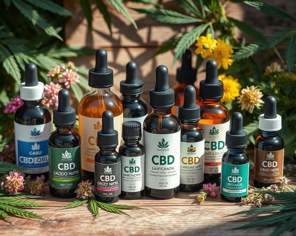 CBD Öl-Typen
