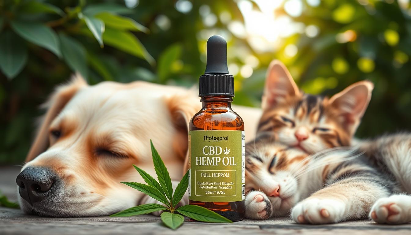 cbd hanföl für hunde und katzen - schmerzen und angst