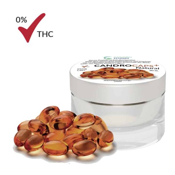 Candropharm CBD Soft Gels natural - 25mg